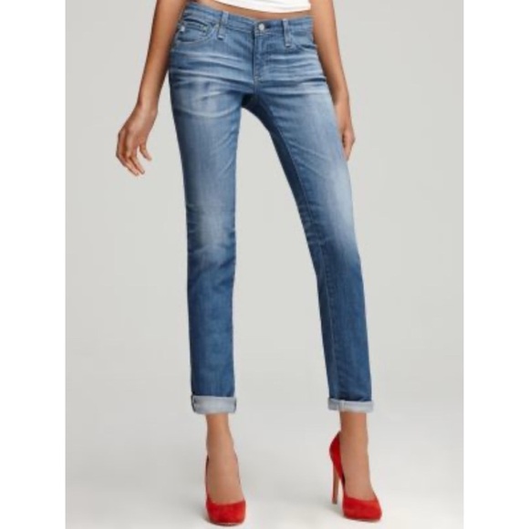 AG ADRIANO GOLDSCHMIED THE STILT JEANS CIGARETTE LEG ANKLE CASUAL EDGY SEXY 29R - Picture 1 of 12